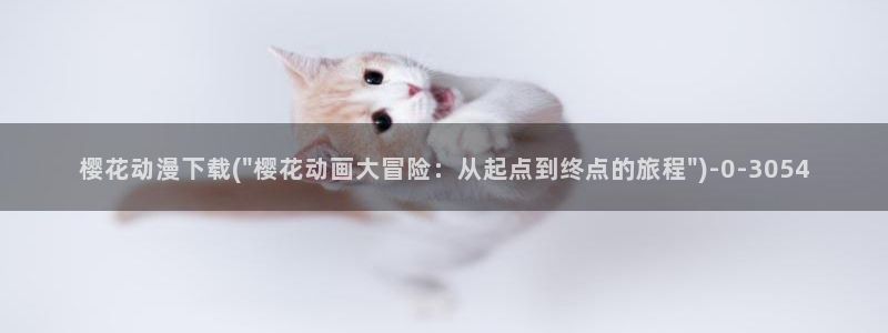 国产动漫:樱花动漫下载(\